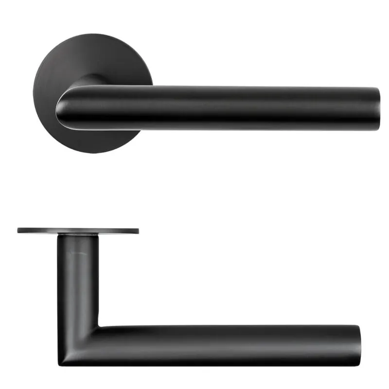 Türdrücker Ferrara Flat Rauchschwarz Highlight